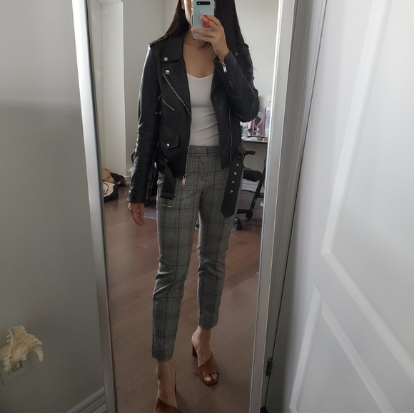 BNWOT Banana Republic Sloan Plaid Trousers. - Picture 5 of 5